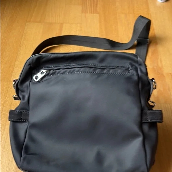 MZ Wallace Gray with Silver Hardware Crossbody Bag, Two Straps - Picture 5 of 15